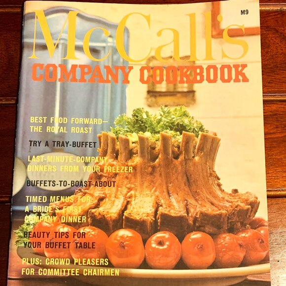 Vintage McCall's Company Cookbook, M9 in the McCall's Cookbook Collection series - Picture 1 of 1